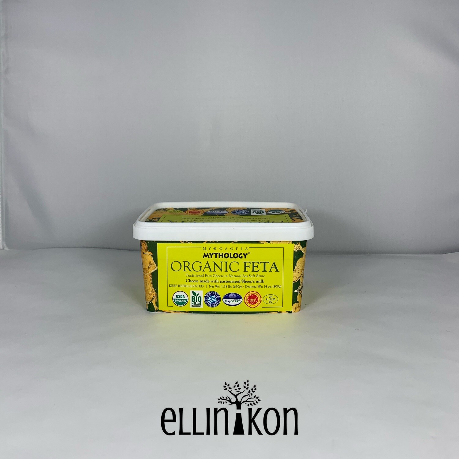 ORGANIC FETA 14oz (400g) mythology ORGM114