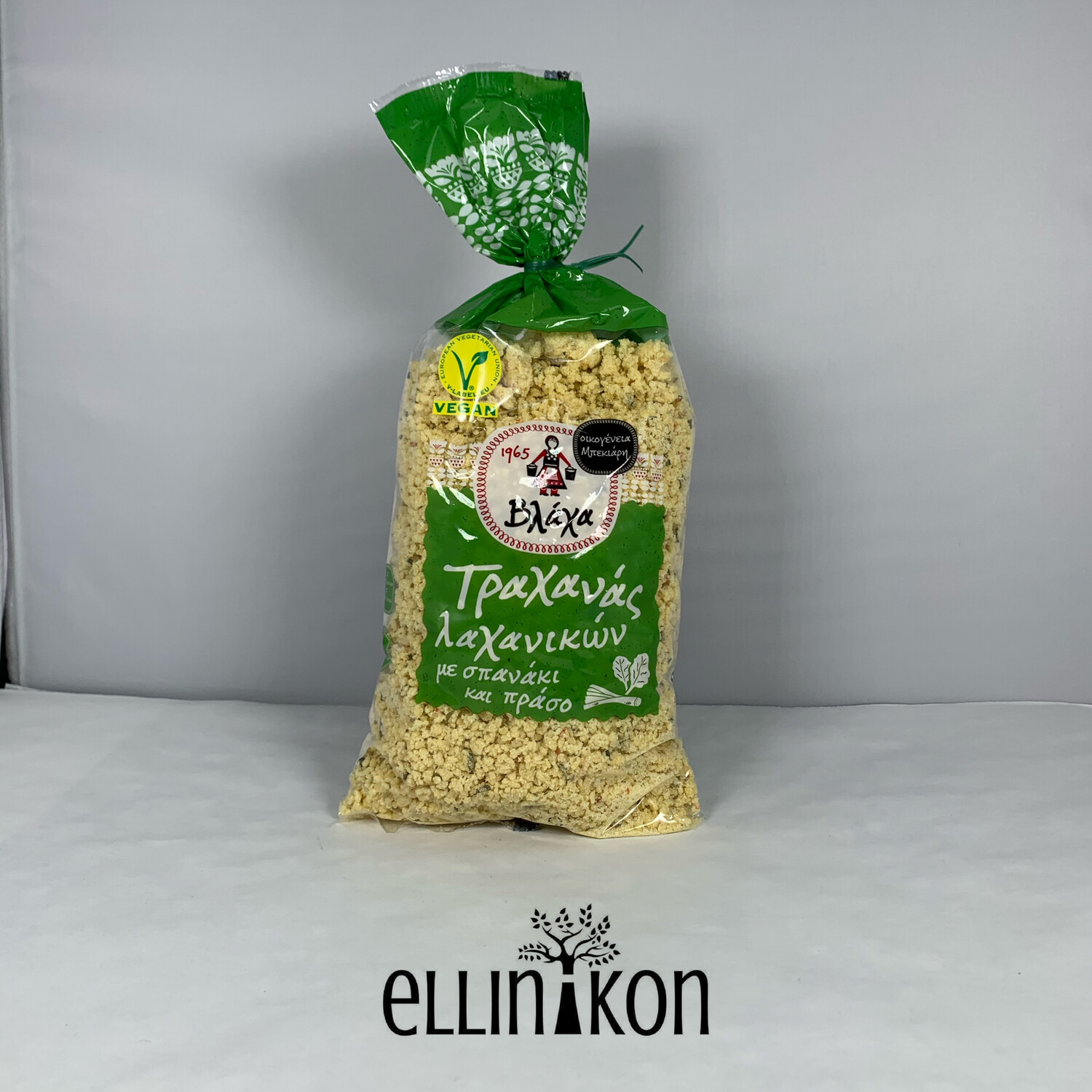 VEGAN TRAHANA WITH VEGETABLES (SPINACH &amp; LEEK) (500g) vlaha