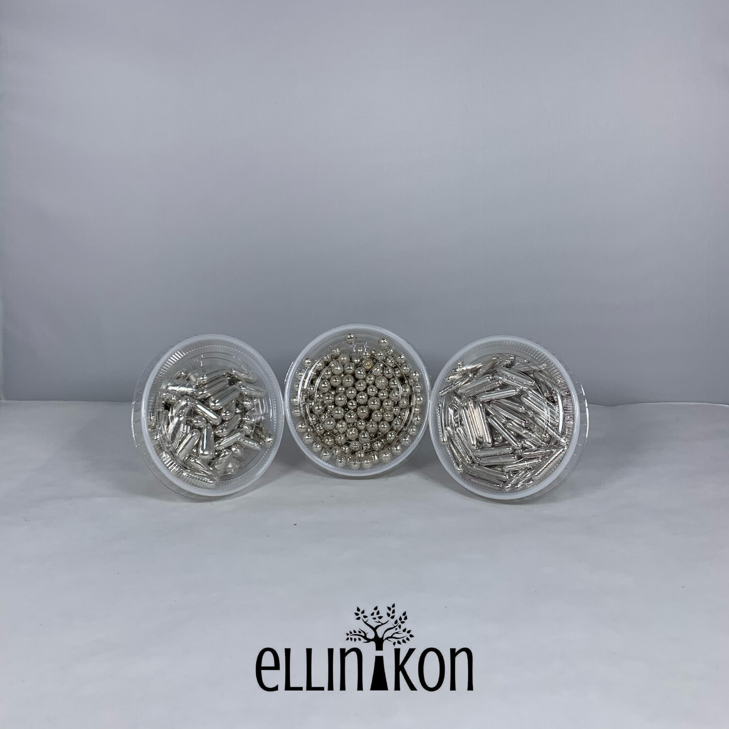 DECORATIVE SILVER MACARONI, 4oz