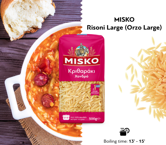 RISONI ORZO L (500g) misko MIS6051