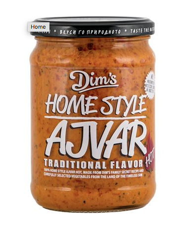 AJVAR HOT, 19.4oz (550g) 80651