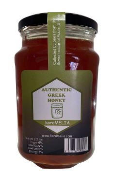 AUTHENTIC GREEK HONEY (PINE AND CHESTNUT)  koroMELIA, 2.2lb