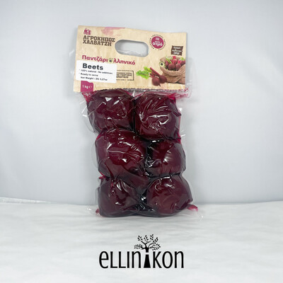 STEAMED BEET-ROOT, READYBTO SERVE, 2,15lb (1kg) halvatzis