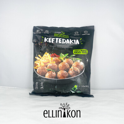 MEATLESS "KEFTEDAKIA", GLUTEN FREE, 100%PLANT BASED (7x30g)