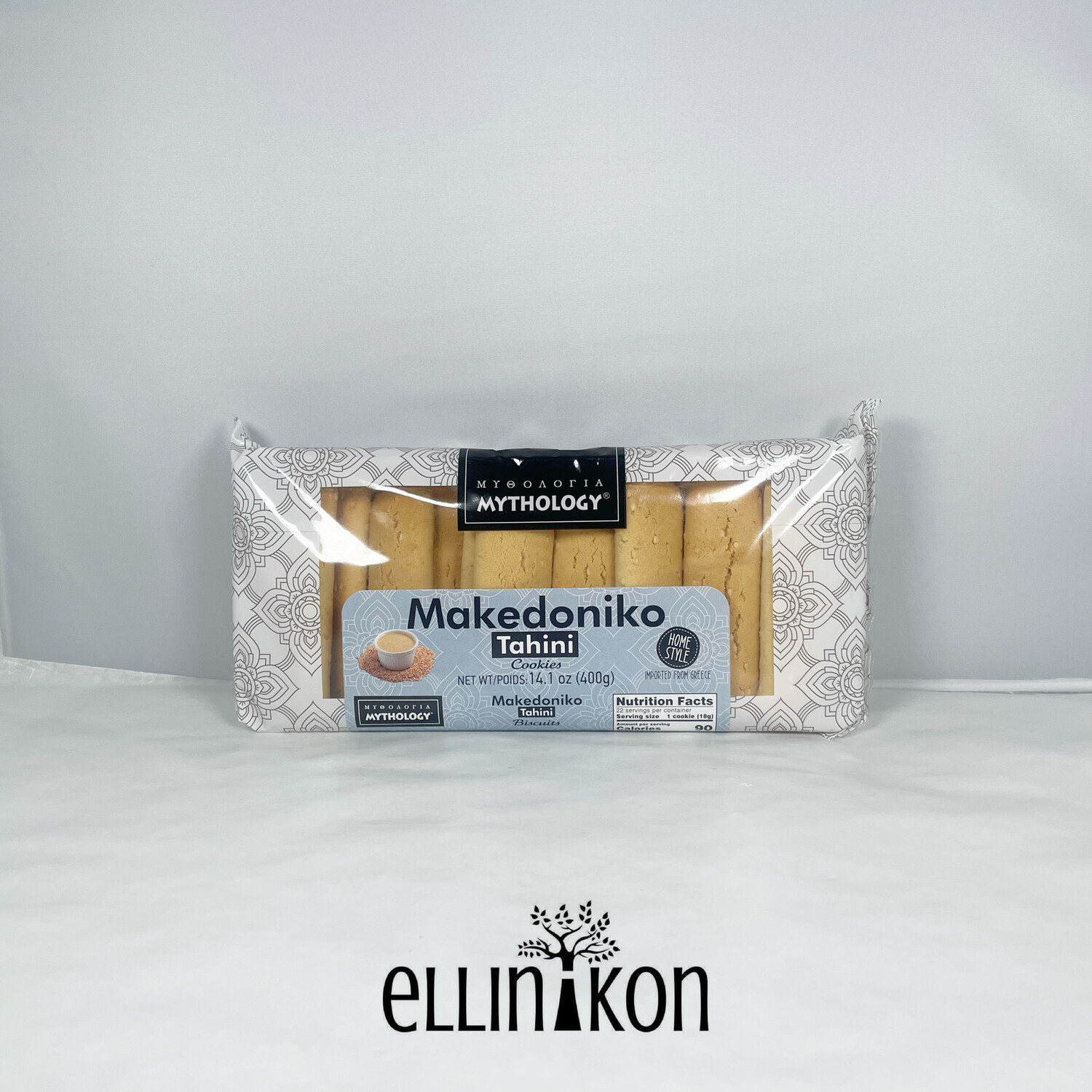 COOKIES TAHINI &quot;MAKEDONITIKO&quot; (400g) mythology