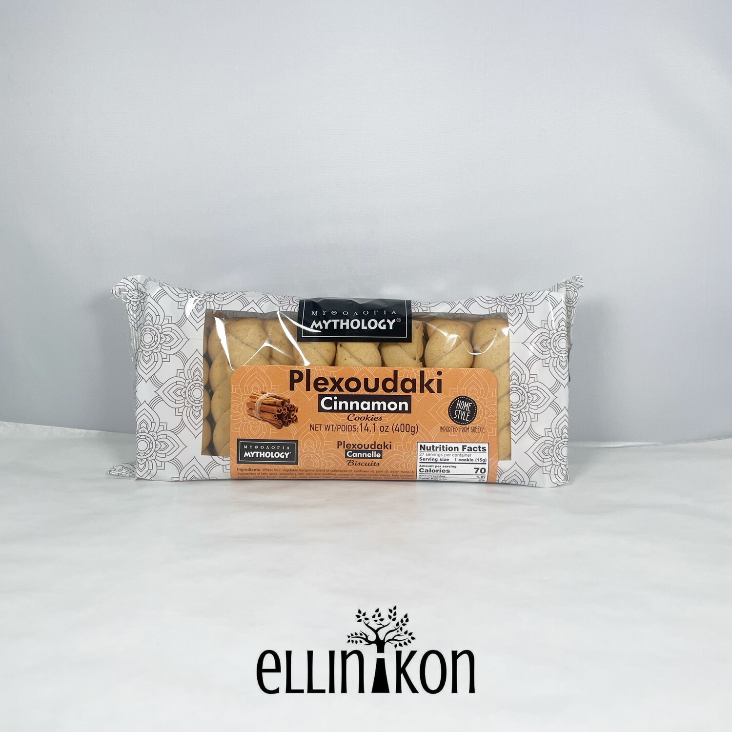 COOKIES CINNAMON &quot;PLEKSOUDAKI&quot; (400g) mythology