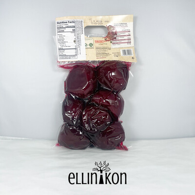 STEAMED BEET-ROOT, READYBTO SERVE, 2,15lb (1kg) halvatzis
