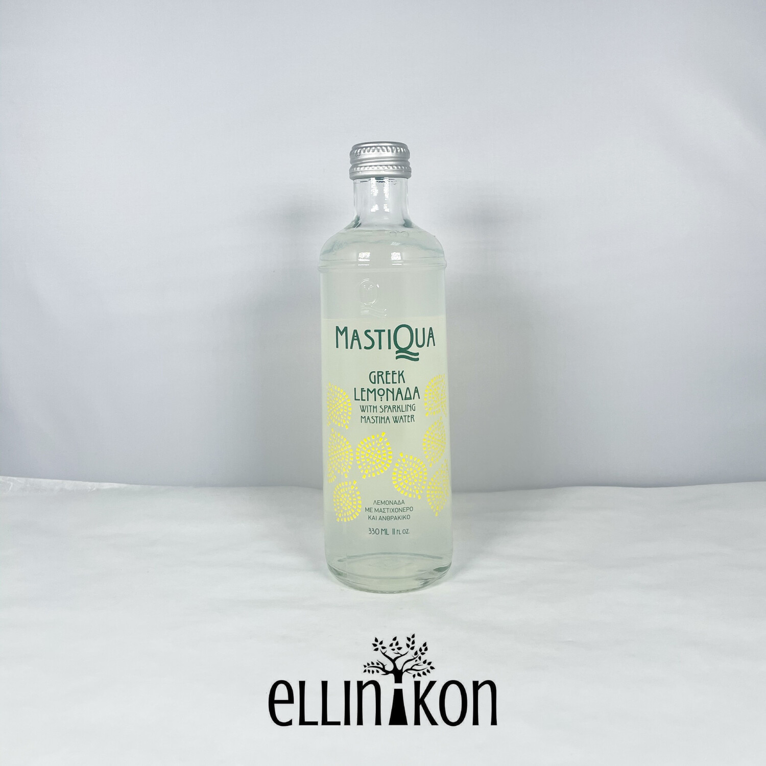 MASTIQUA LEMONADE SPARKLING WATER WITH MASTIHA (330ml)