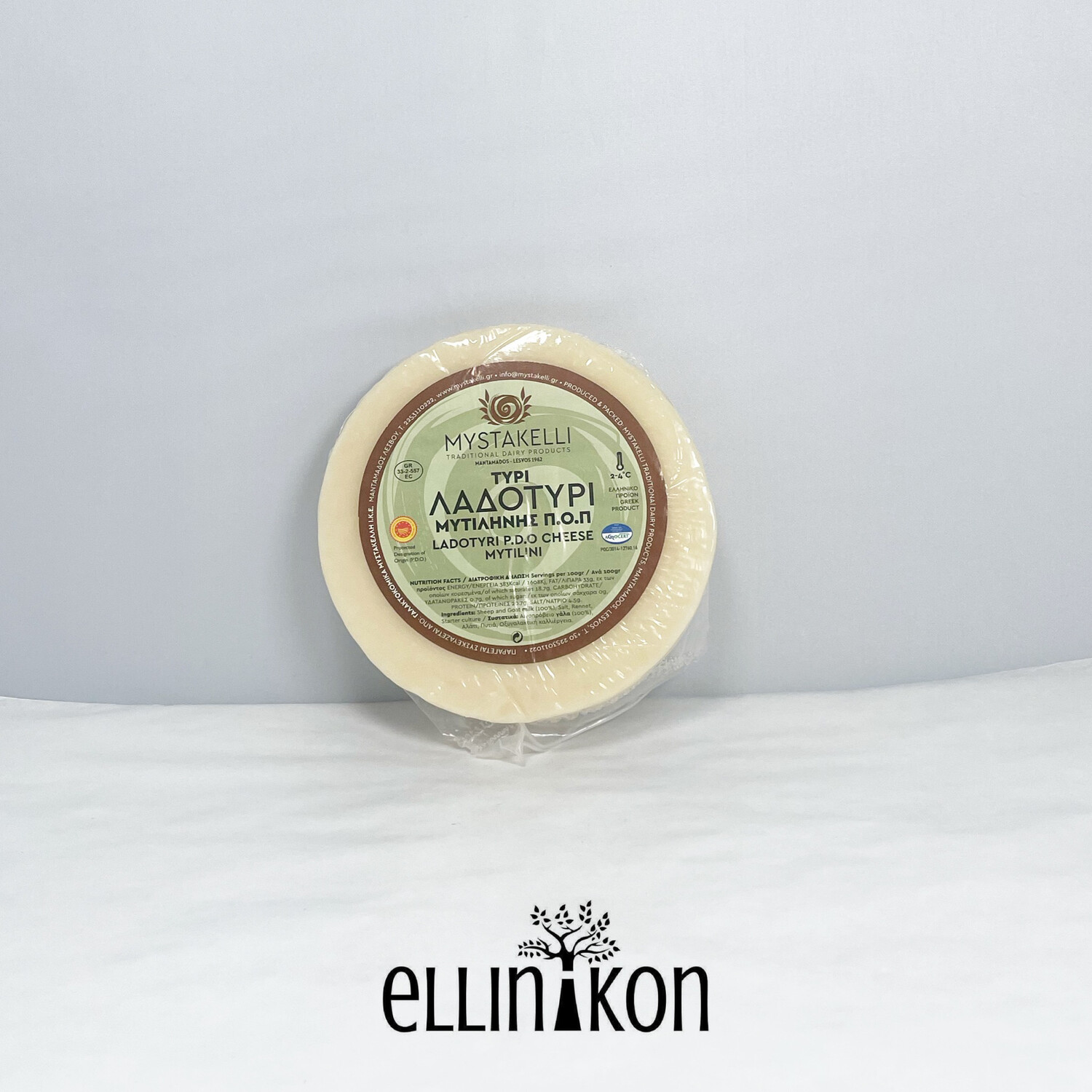 LADOTYRI P.D.O. CHEESE, MYTILINIS, MYSTAKELLI