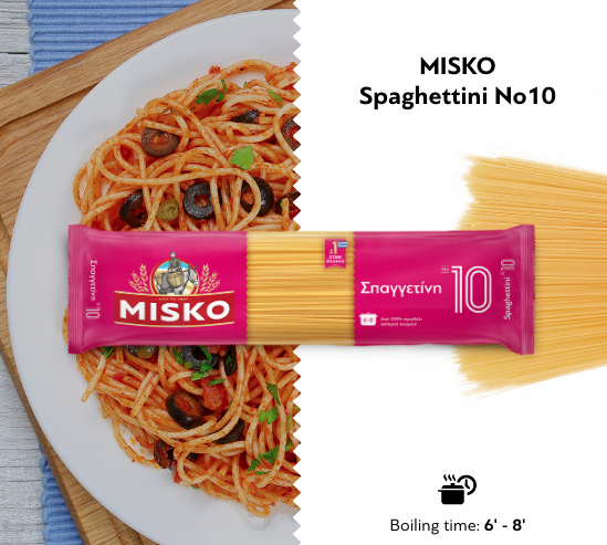 #10 SPAGHETTINI (500g) misko MIS9010