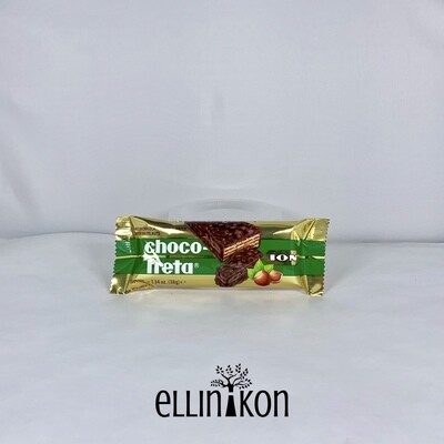 CHOCOFRETA MILK HAZELNUTS 1.34oz (38g) ion GREEN I8110
