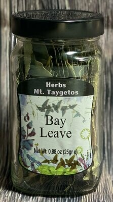 BAY LEAVE 0.88oz JAR (25g) mt taygetos 500045