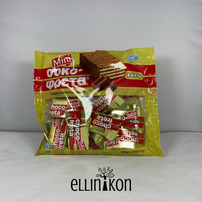 CHOCOFRETA MINI MILK BAG (15x14g) ion RED I8115