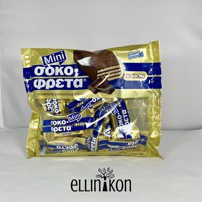 CHOCOFRETA DARK BAG (15x14g) ion BLUE I8113