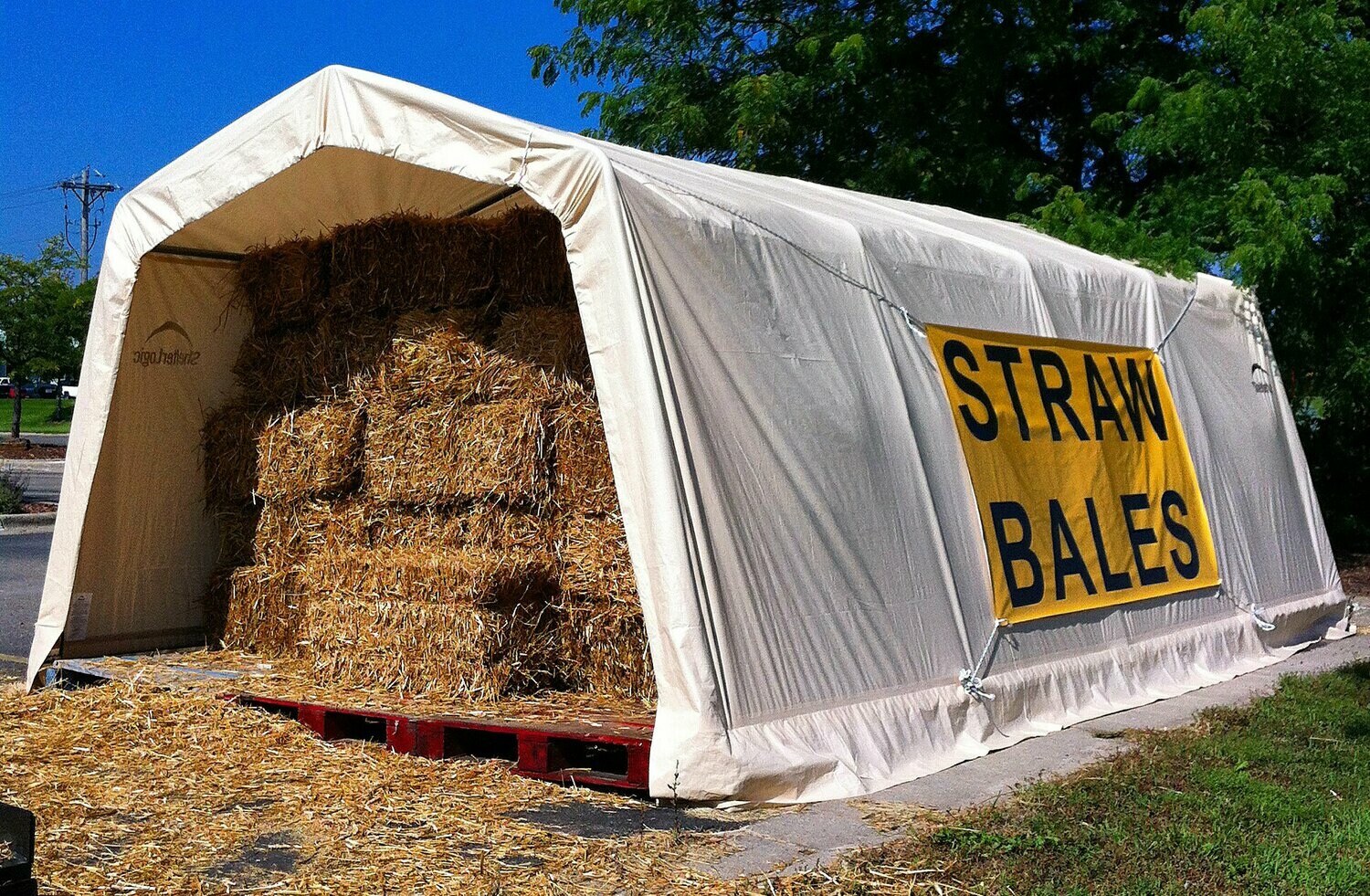 Straw Bale Large Straw Bale Large