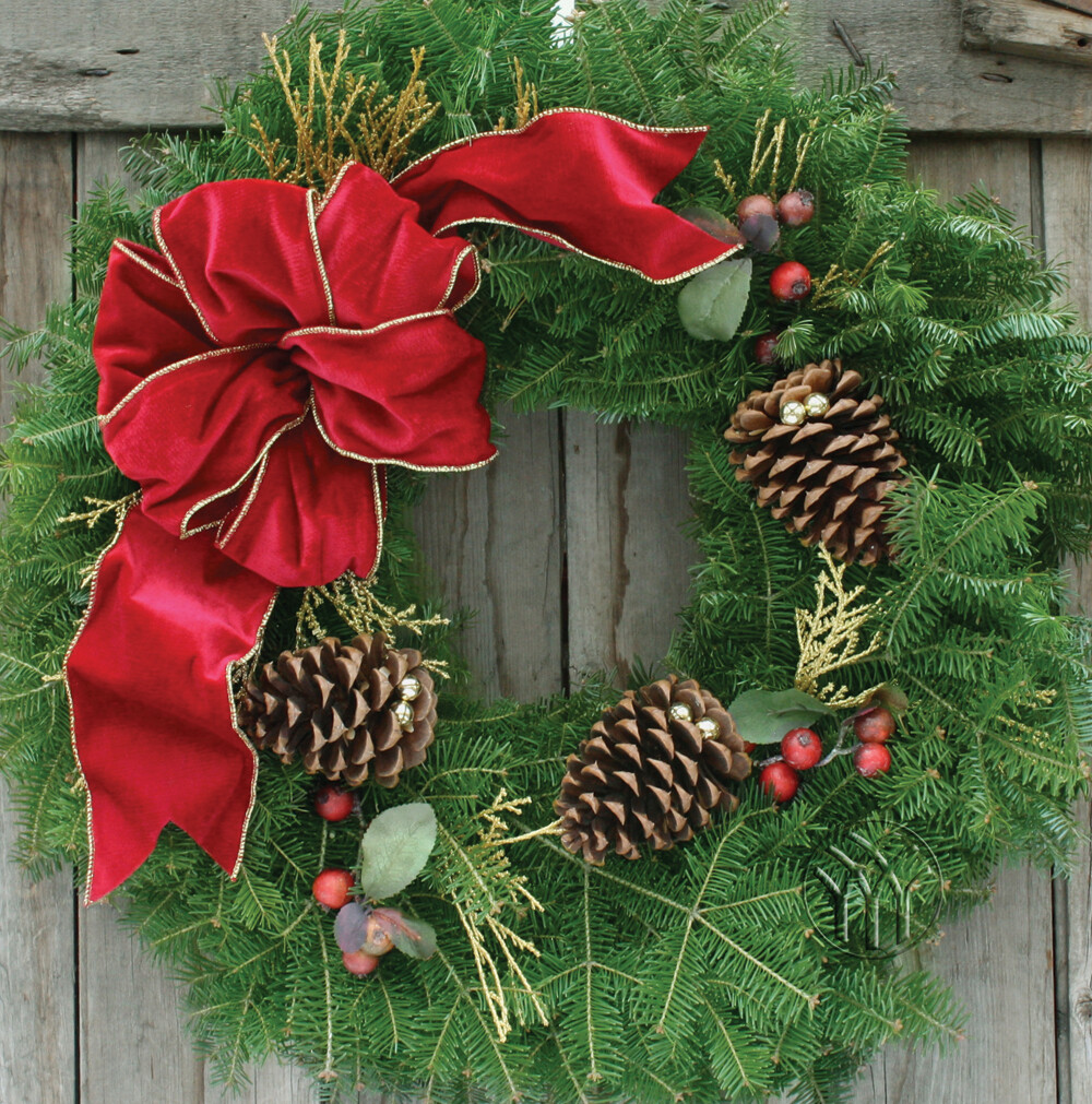 Wreath Live - Cranberry Splash Wreath Live - Cranberry Splash