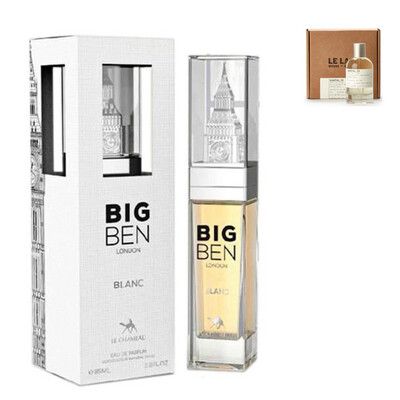 Big Ben London Blanc- Inspired Santal 33 - Toque Dulce Floral, Madera, Cuero