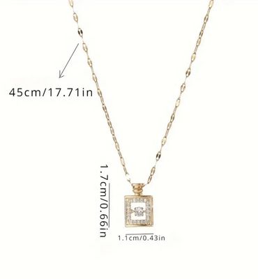 Perfume Jewerly - Stainless Steel - Gold 