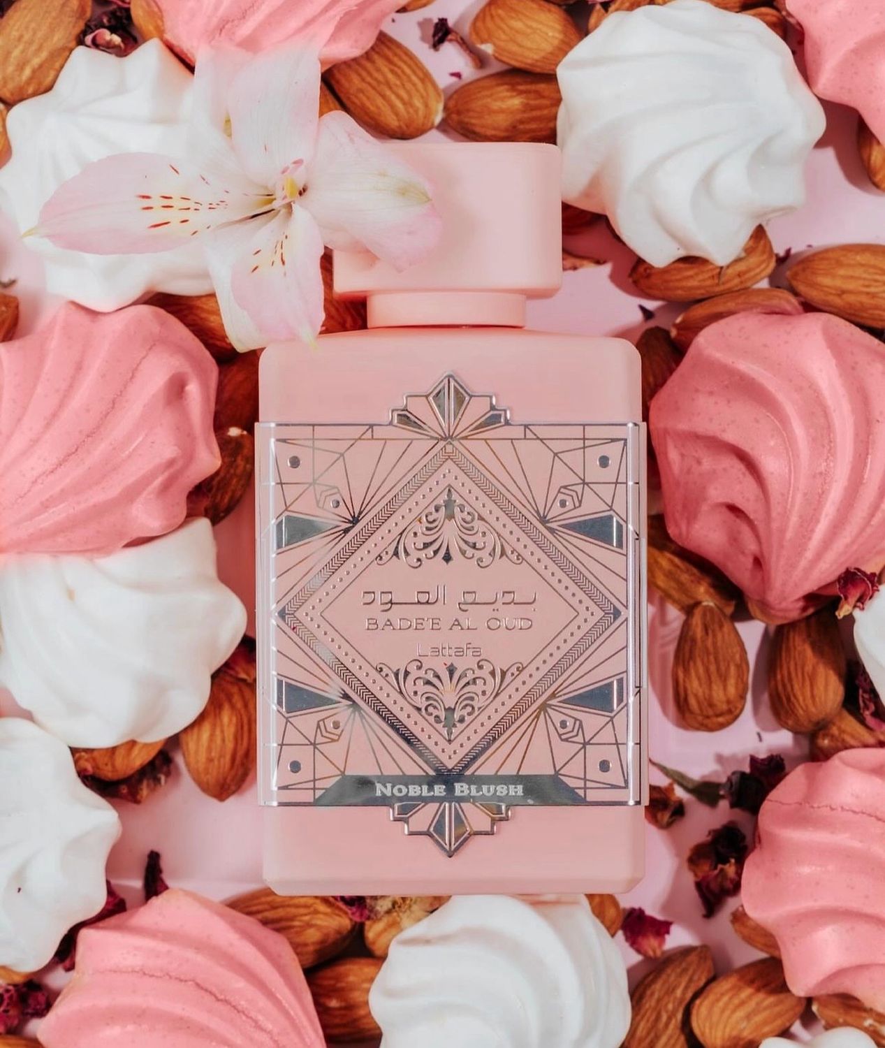 Decants 5ML - Badee Al Oud - Noble Blush - Rosa de Leche Cremoso Almendrado