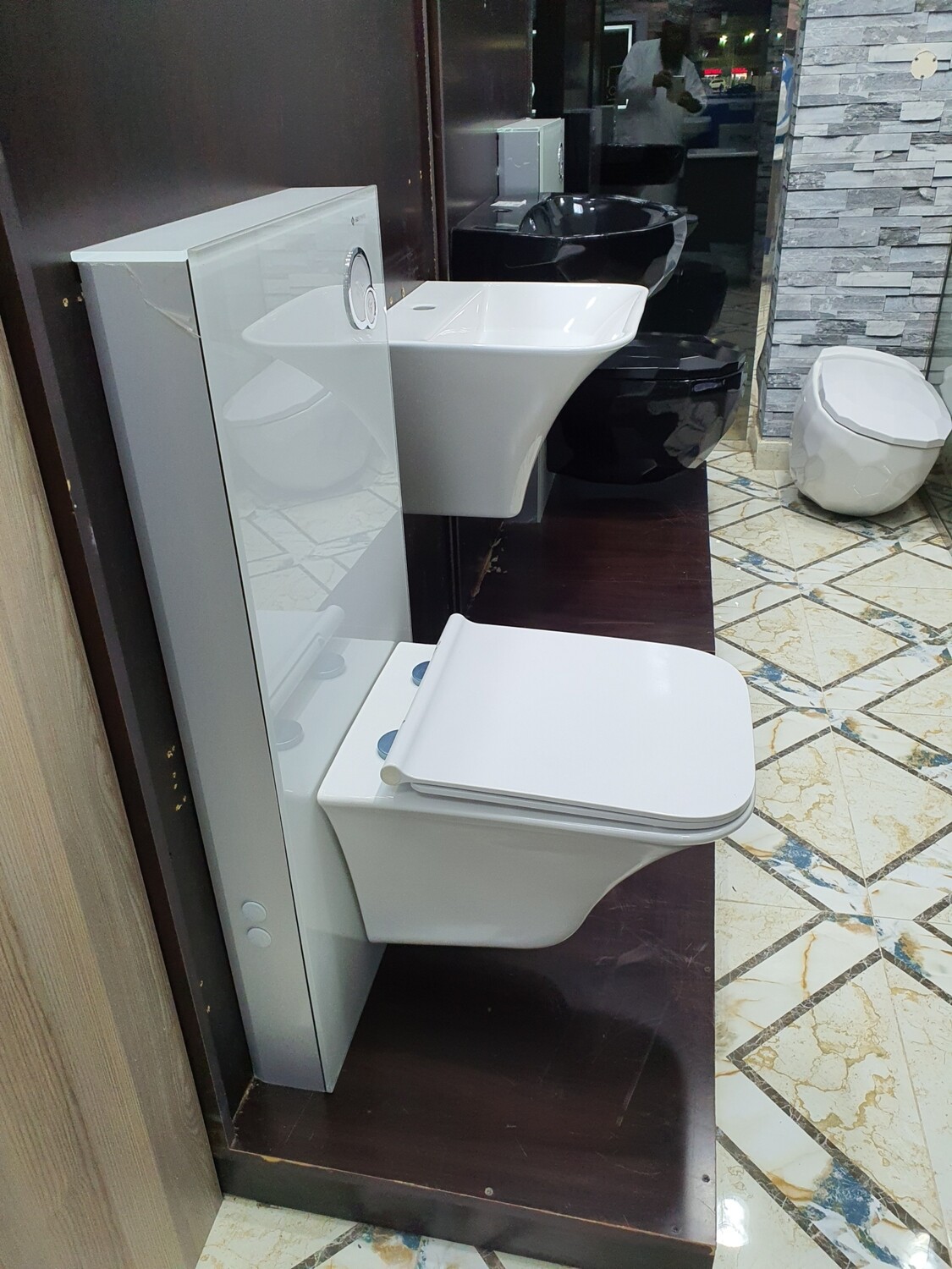 Selge Wall hung WC, rimless (WC only)