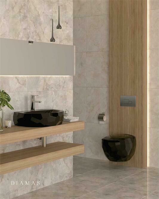 Diamas Wall hung WC Black