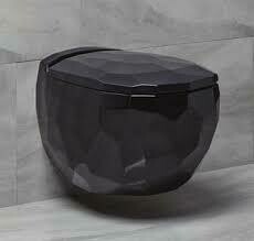Diamas Wall hung WC Black