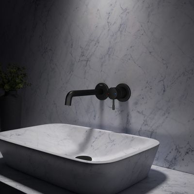TESKA ATLAS CONCEALED BASIN MUXER SET - MATT BLACK- E5708