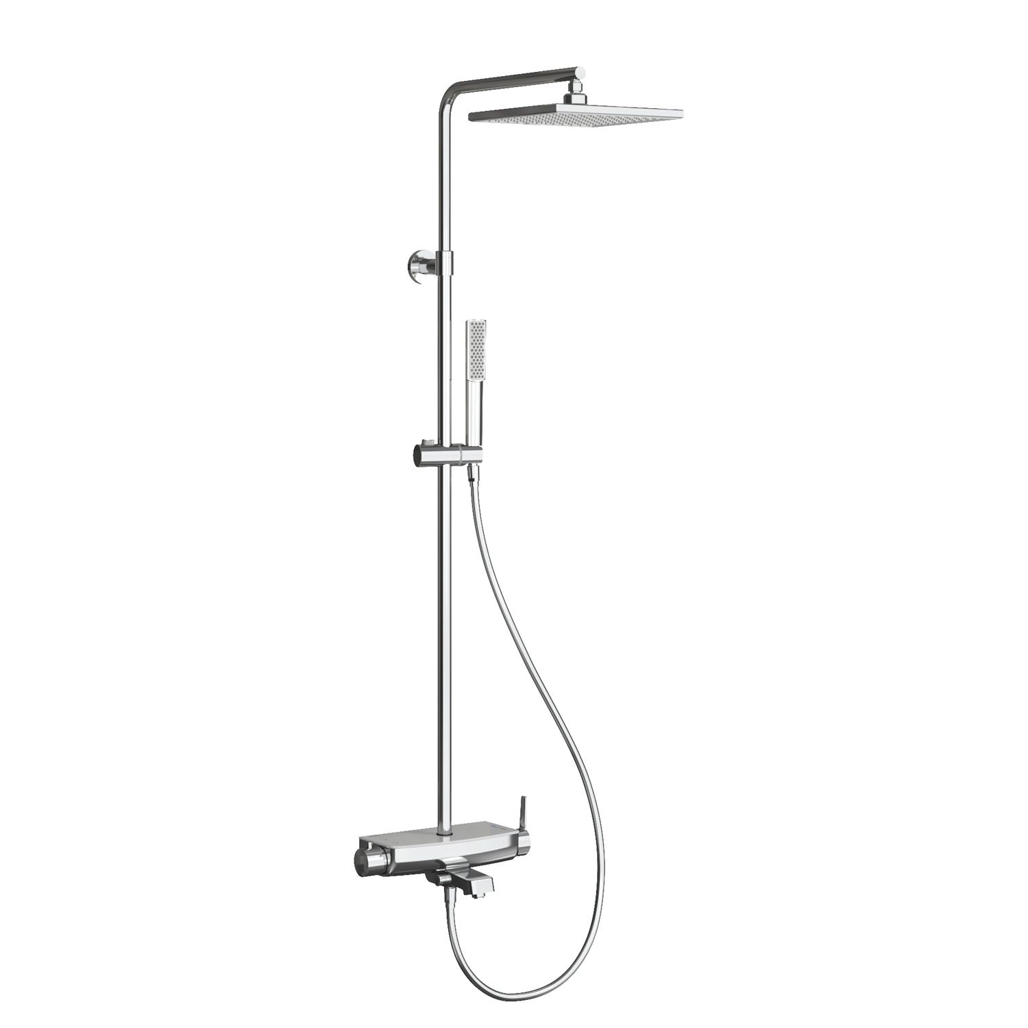 TESKA MIRA 3 WAY SHOWER SET - CHROME-