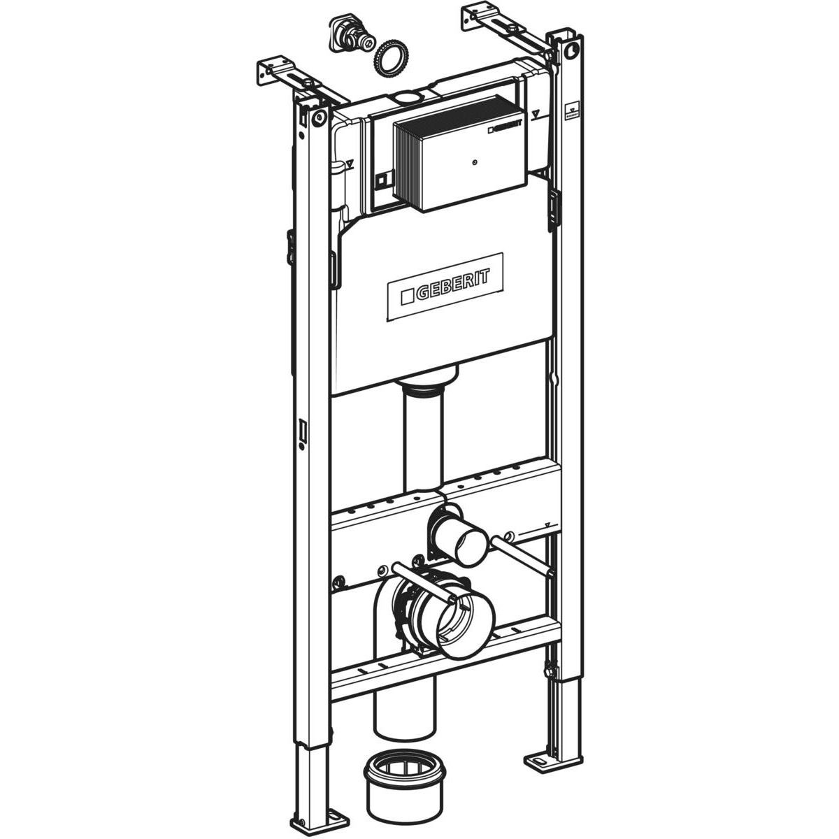 GEBERIT DUOFIX CONCEALED CISTERN FOR WALLHUNG WC
