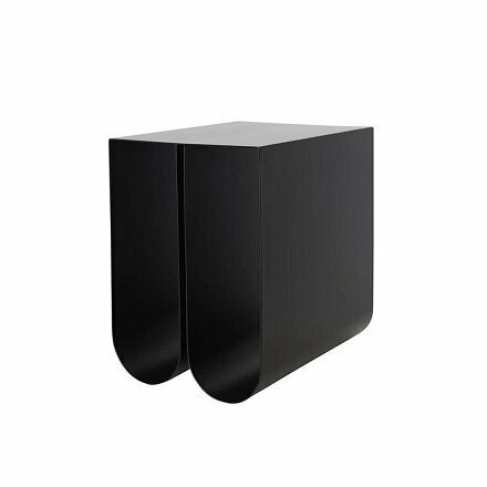 Curved Side Table | Black Curved Side Table | Black