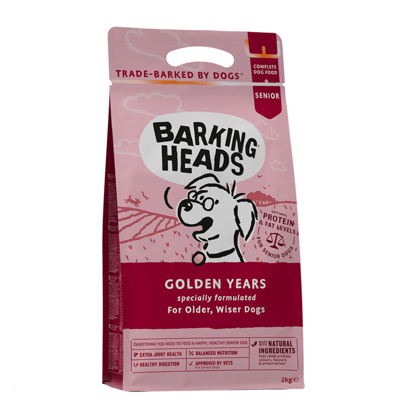 Barking Heads Golden Years 2KG