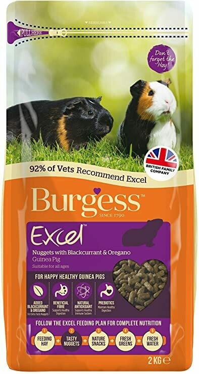 Excel Guinea Pig with Blackcurrant 1.5kg