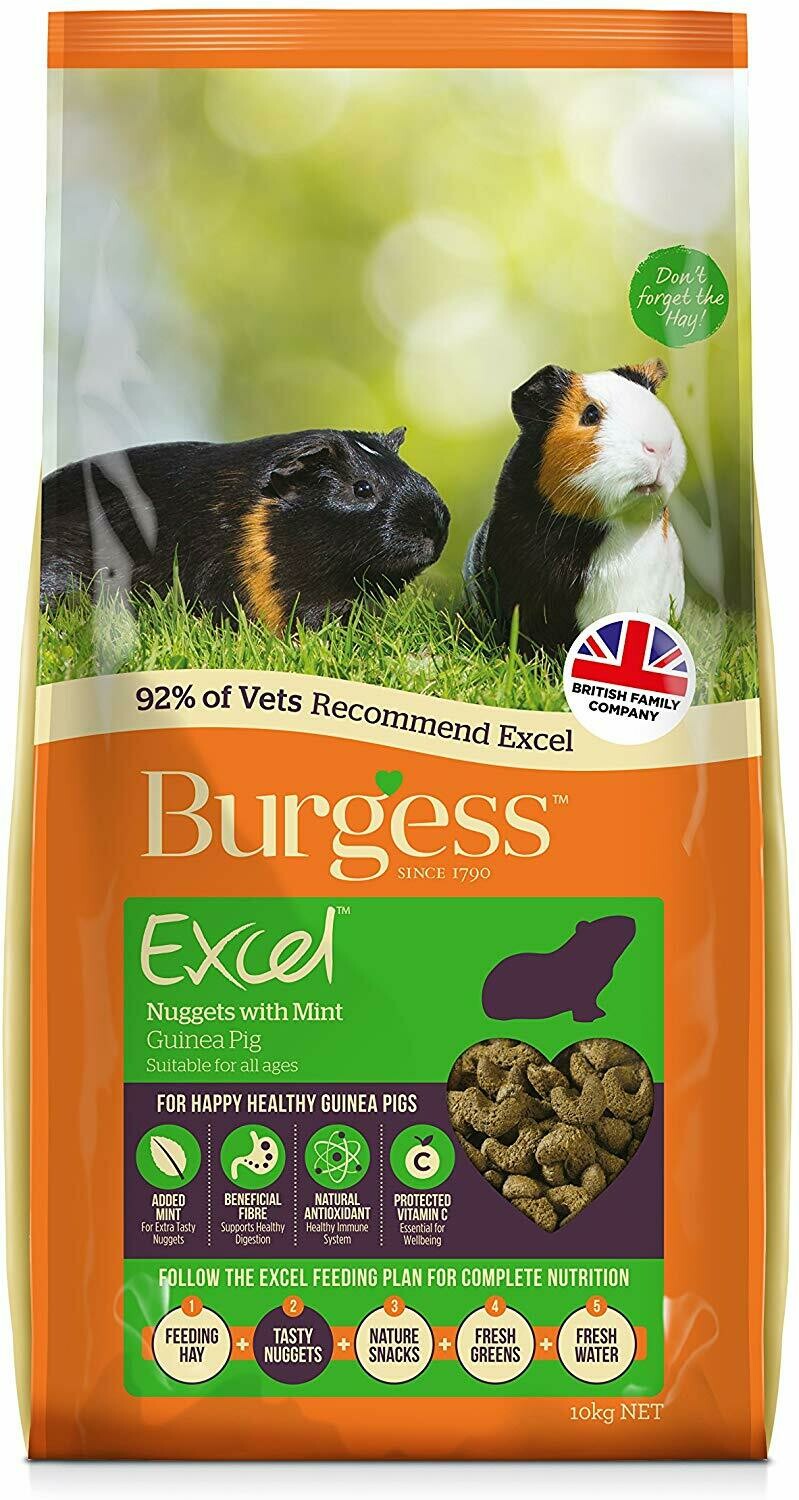 Excel Guinea Pig with Mint 1.5KG