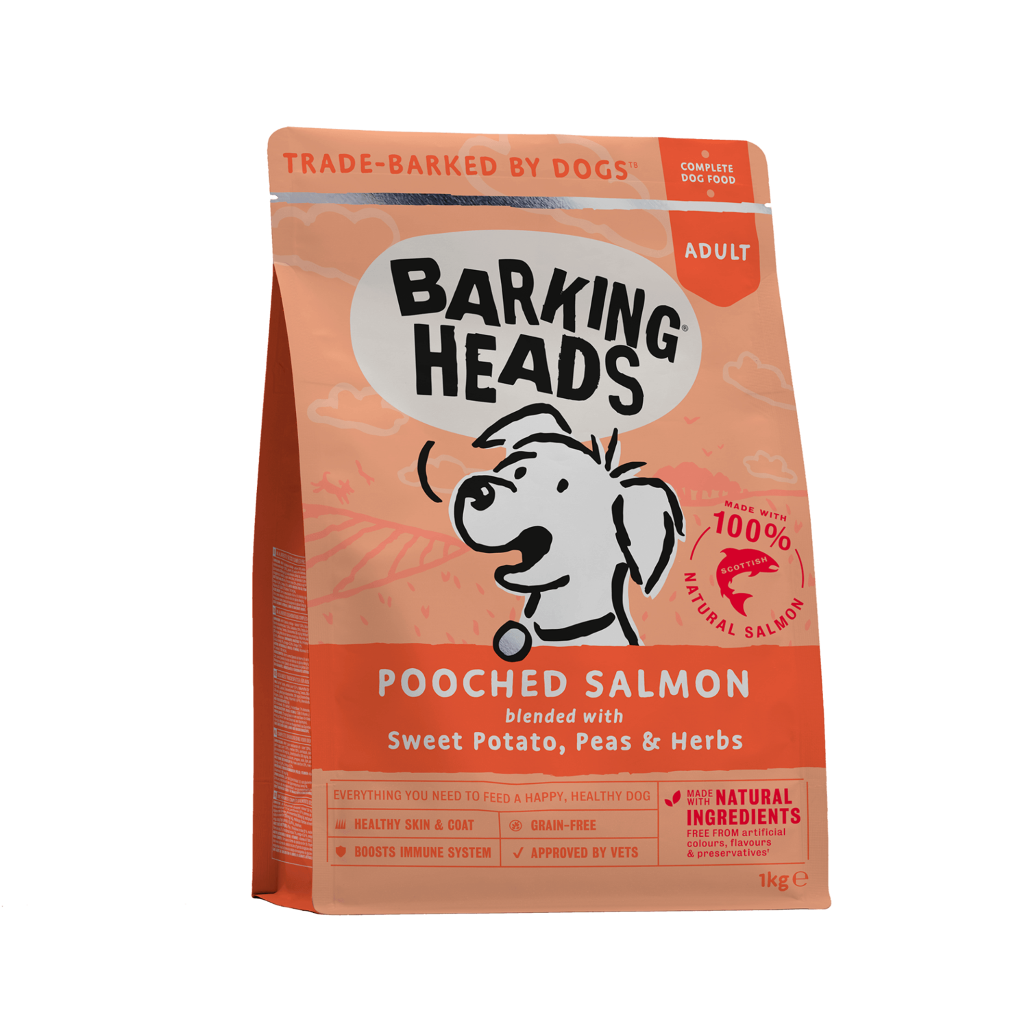 Barking Heads Pooched Salmon 2kg