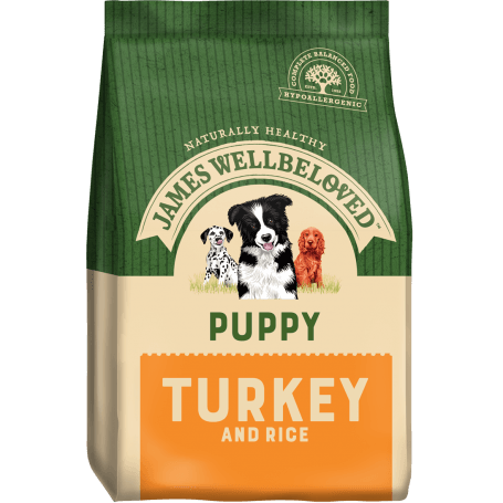 James Wellbeloved Puppy Turkey 2kg