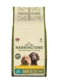 Harringtons Puppy Turkey and Rice 2kg