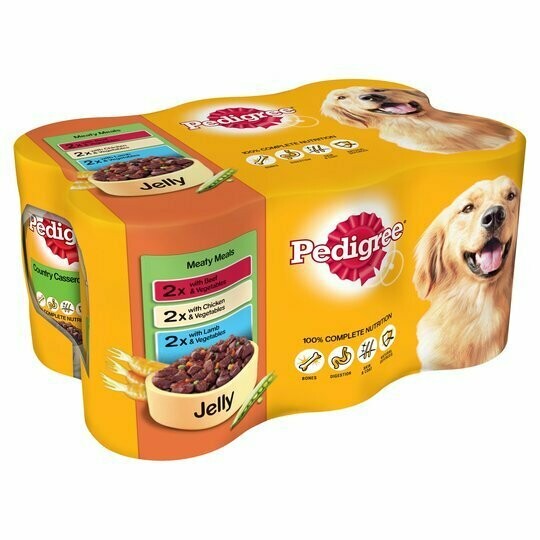 Pedigree Meaty Meals 6x 400g