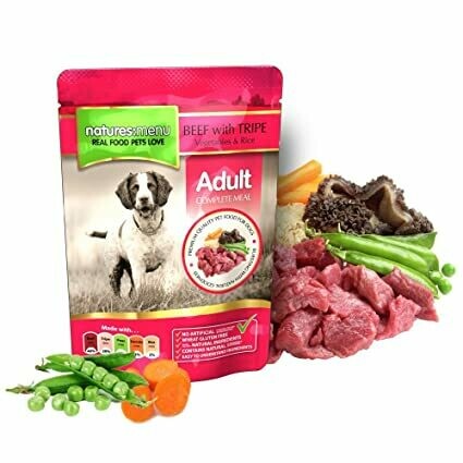 Natures Menu Beef & Tripe Sachet 300g