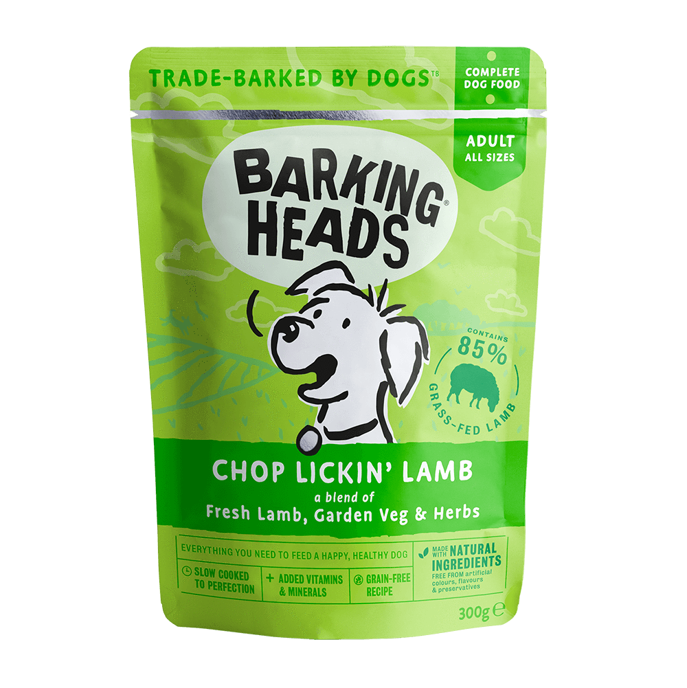 Barking Heads Chop Licking Lamb 300g Sachet
