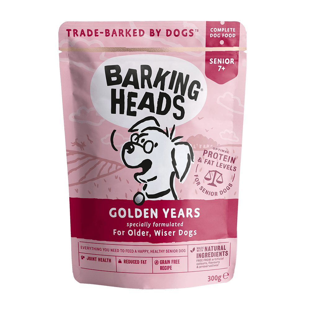 Barking Heads Golden Years 300g Sachet