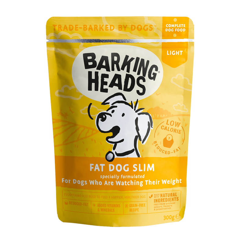 Barking Heads Fat Dog Slim 300g Sachet