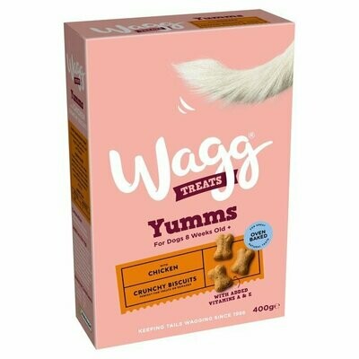 Wagg Mmms Dog Biscuits with Chicken 400g