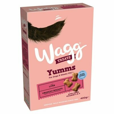 Wagg Mmms Dog Biscuits with Liver 400g