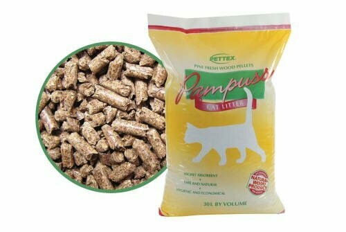 Pampuss Wood Litter 30 Litre