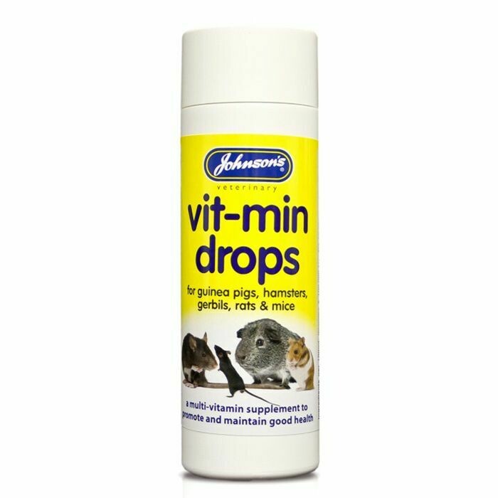 Johnsons Guinea Pig and Hamster Vitimin Drops 100ml