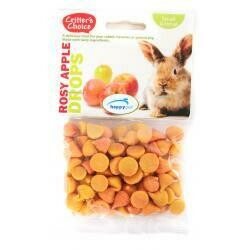 Critter's Choice Rosy Apple Drops 75g