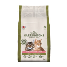 Harringtons Cat Salmon & Rice 2kg