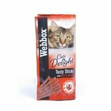 Webbox Cats Delight Beef & Rabbit 6 x snacks