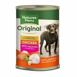 Natures Menu Original Chicken with Salmon & Vegetables 400g