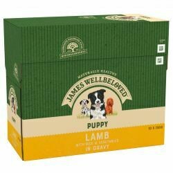JAMES WELLBELOVED Lamb with Rice Puppy Pouch 10x150g
